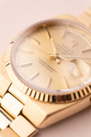 1978 Rolex 19018 Yellow Gold Day-Date OysterQuartz