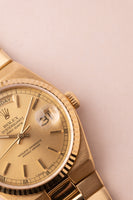 1978 Rolex 19018 Yellow Gold Day-Date OysterQuartz