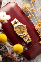 1978 Rolex 19018 Yellow Gold Day-Date OysterQuartz