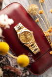 1978 Rolex 19018 Yellow Gold Day-Date OysterQuartz