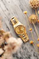 1978 Rolex 19018 Yellow Gold Day-Date OysterQuartz