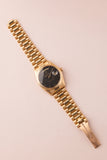 1971 Rolex 1803 Matte Black Yellow Gold Dial Day-Date