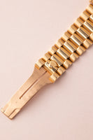 1971 Rolex 1803 Matte Black Yellow Gold Dial Day-Date