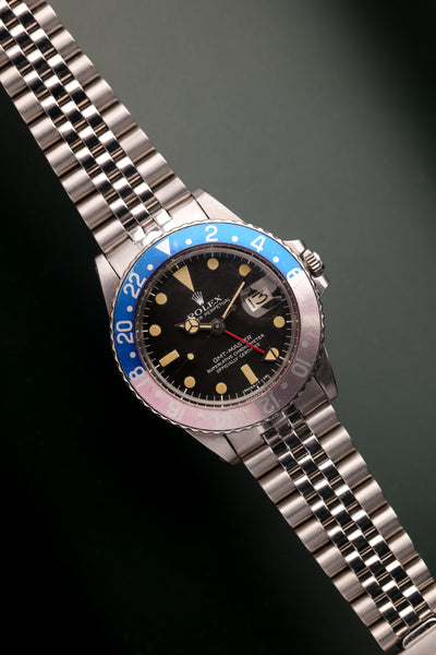 1978 Rolex 1675 Mk4 Faded Pepsi GMT