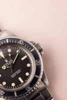 1983 Rolex 5513 MK5 Maxi Submariner Faded Blue Insert