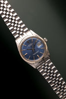 1972 Rolex 1601 Pumpkin & Blue Sigma Dial DateJust