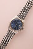 1972 Rolex 1601 Pumpkin & Blue Sigma Dial DateJust