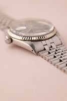 1972 Rolex 1601 Pumpkin & Blue Sigma Dial DateJust