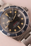 1972 Rolex 1680 Mark IV Submariner Faded Blue Aftermarket Insert