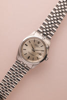 1971 Rolex 1600 Silver Dial DateJust Unpolished