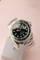 2003 Rolex 16610lv Kermit Submariner NOS Full Set