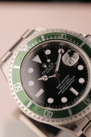 2003 Rolex 16610lv Kermit Submariner NOS Full Set