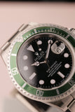 2003 Rolex 16610lv Kermit Submariner NOS Full Set