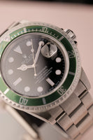 2003 Rolex 16610lv Kermit Submariner NOS Full Set