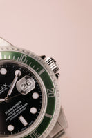 2003 Rolex 16610lv Kermit Submariner NOS Full Set