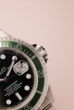 2003 Rolex 16610lv Kermit Submariner NOS Full Set