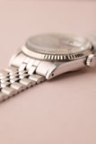 1970 Rolex 1601 Grey Sunburst DateJust With Papers Unpolished