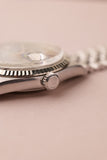 1970 Rolex 1601 Grey Sunburst DateJust With Papers Unpolished