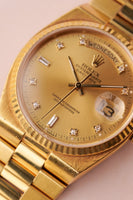 1987 Rolex 19018 OysterQuartz Day-Date unpolished