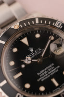 1984 Rolex 16800 Submariner - unpolished