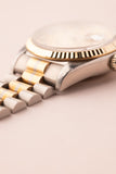 1986 Rolex 18039B Diamond Computer Dial Day-Date Unpolished