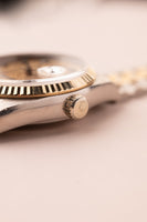 1986 Rolex 18039B Diamond Computer Dial Day-Date Unpolished