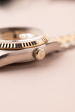 1986 Rolex 18039B Diamond Computer Dial Day-Date Unpolished