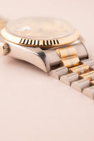 1986 Rolex 18039B Diamond Computer Dial Day-Date Unpolished