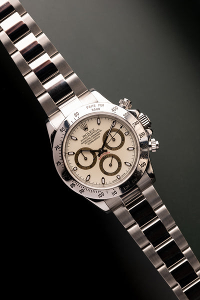 2000 Rolex 116520 Panna Cotta Daytona