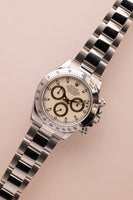 2000 Rolex 116520 Panna Cotta Daytona