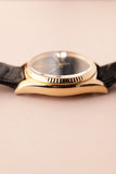 1978 Rolex 16018 Gold Date-Just Onyx Stone Dial