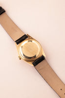 1978 Rolex 16018 Gold Date-Just Onyx Stone Dial