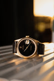 1978 Rolex 16018 Gold Date-Just Onyx Stone Dial