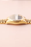 1990 Rolex 16238 Yellow Gold Date Just Diamond Onyx Dial