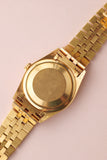 1990 Rolex 16238 Yellow Gold Date Just Diamond Onyx Dial