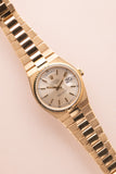 1983 Rolex 19018 Yellow Gold Day-Date Oysterquartz Silver Dial