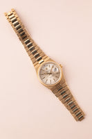 1983 Rolex 19018 Yellow Gold Day-Date Oysterquartz Silver Dial