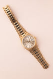 1983 Rolex 19018 Yellow Gold Day-Date Oysterquartz Silver Dial