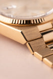 1983 Rolex 19018 Yellow Gold Day-Date Oysterquartz Silver Dial