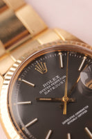 1971 Rolex 1601 Yellow Gold Matte Dial Date-Just