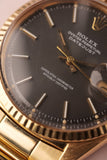 1971 Rolex 1601 Yellow Gold Matte Dial Date-Just