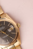 1971 Rolex 1601 Yellow Gold Matte Dial Date-Just
