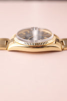 1971 Rolex 1601 Yellow Gold Matte Dial Date-Just
