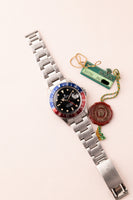 1986 Rolex 16750 Pumpkin Pepsi GMT With Papers - Unpolished