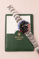 1986 Rolex 16750 Pumpkin Pepsi GMT With Papers - Unpolished