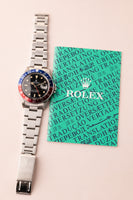 1986 Rolex 16750 Pumpkin Pepsi GMT With Papers - Unpolished