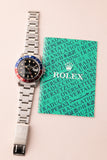 1986 Rolex 16750 Pumpkin Pepsi GMT With Papers - Unpolished