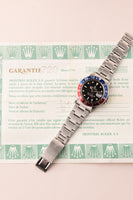 1986 Rolex 16750 Pumpkin Pepsi GMT With Papers - Unpolished
