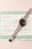 1986 Rolex 16750 Pumpkin Pepsi GMT With Papers - Unpolished