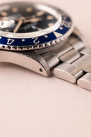 1986 Rolex 16750 Pumpkin Pepsi GMT With Papers - Unpolished